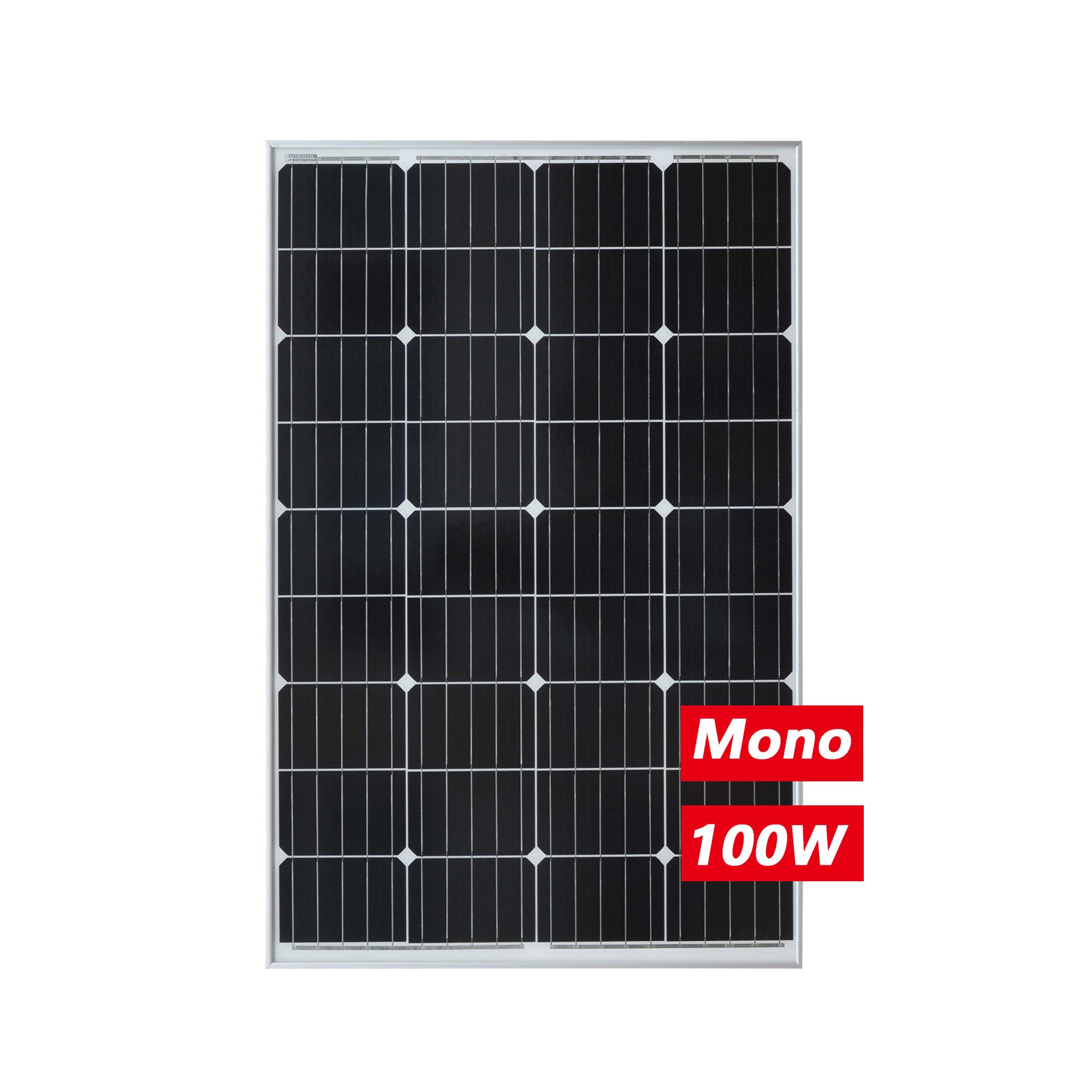 100 watt monocrystalline solar panel for home use