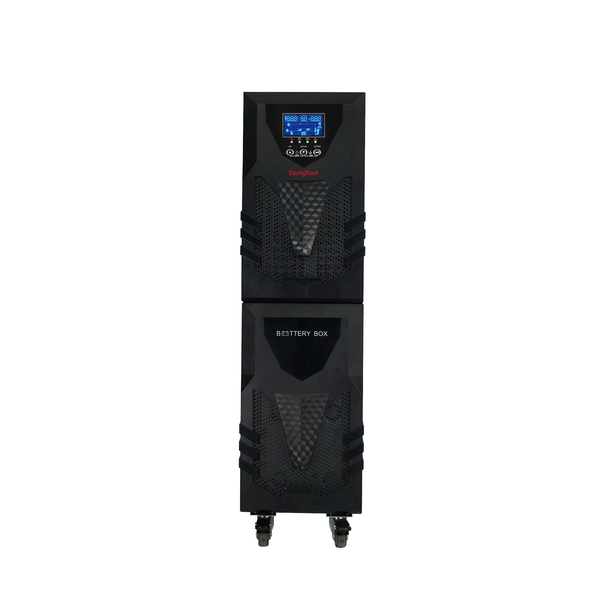 Single Phase High Frequency Online 5000 Watt Ups 10000W 10KVA Long Backup External Power Backup UPS